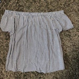 Off the shoulder shirt